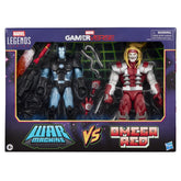 Figura hasbro marvel legends series gamerverse war machine vs omega red